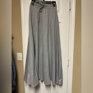 K TOO Grey Maxi Skirt